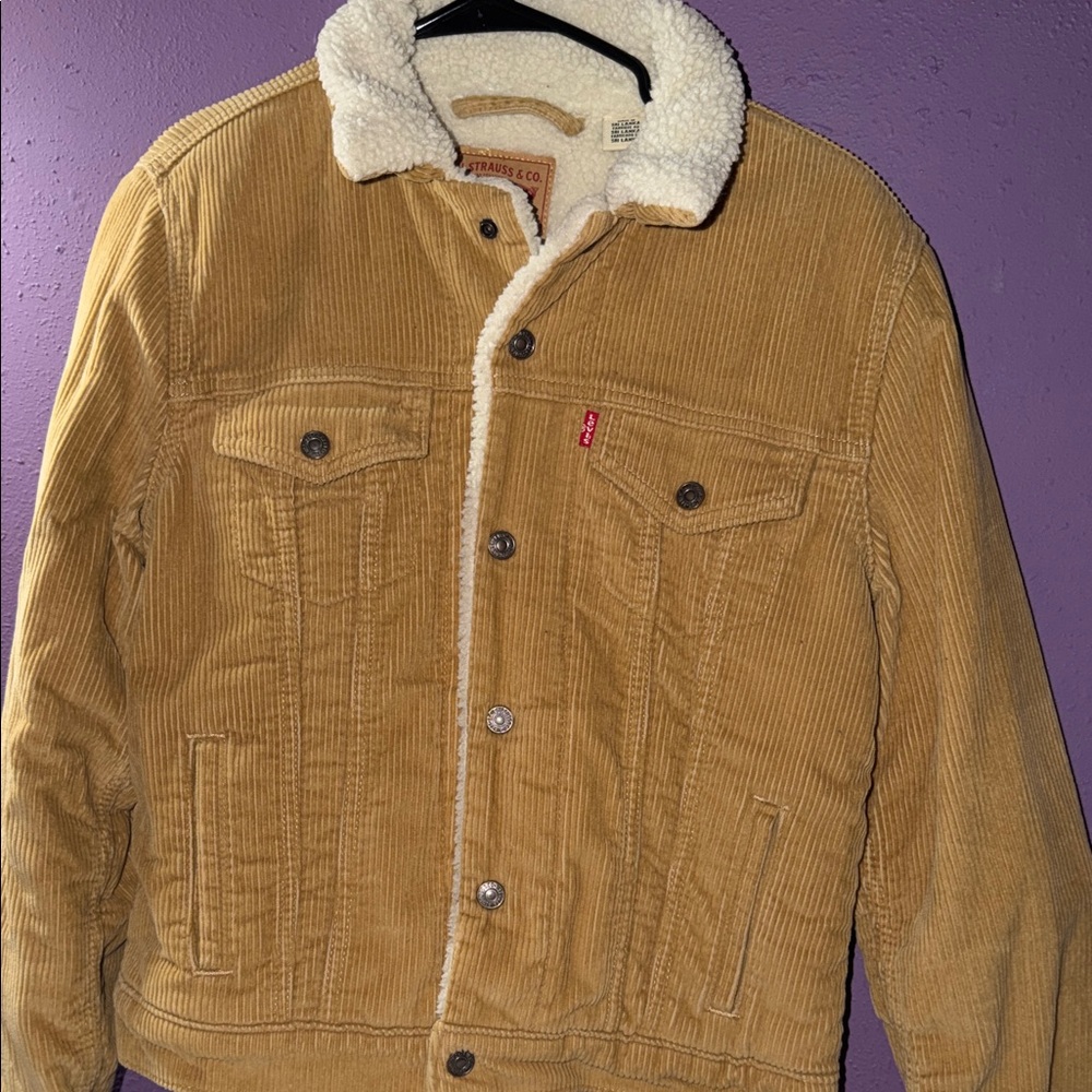 Levi's Men's Camel Corduroy Jacket